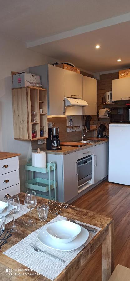 Studio Loubat Pyrenee, Menage Inclus Arette Luaran gambar