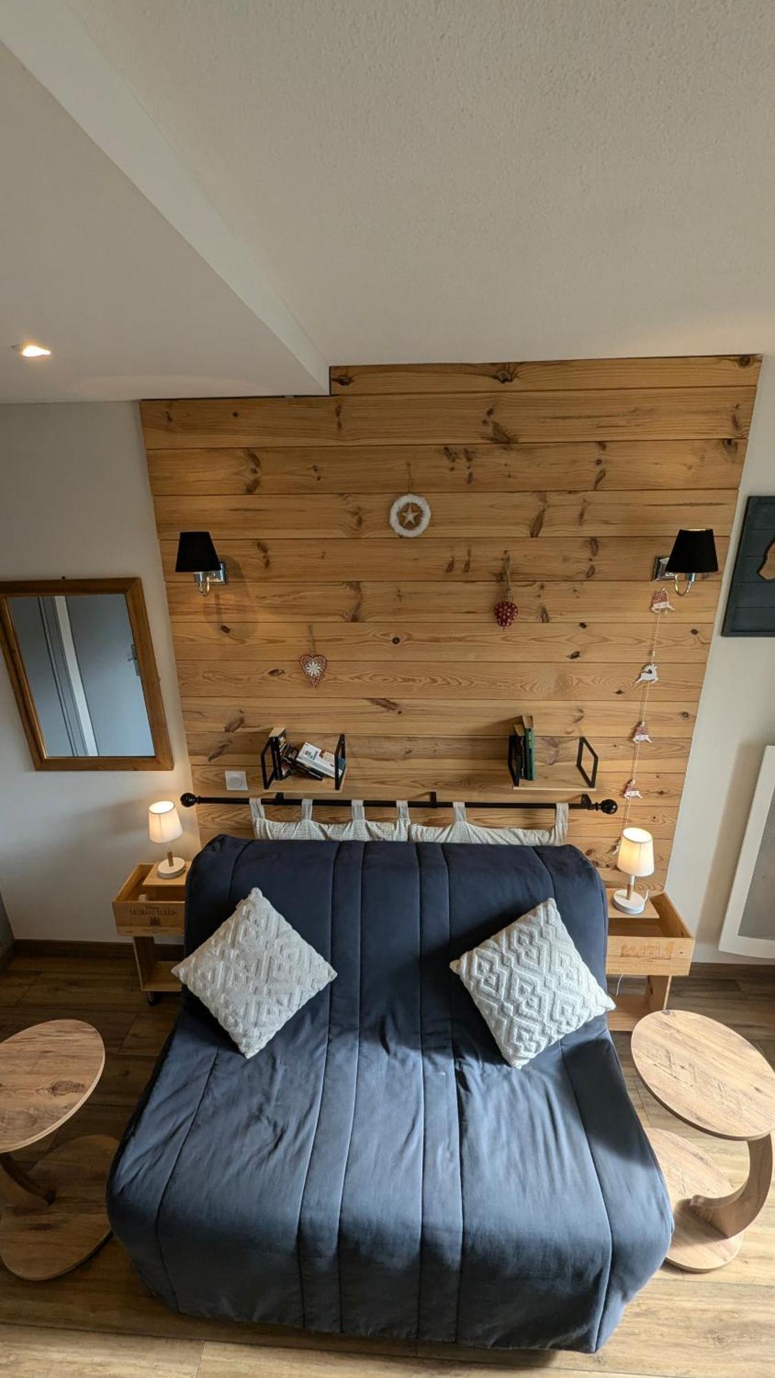 Studio Loubat Pyrenee, Menage Inclus Arette Luaran gambar